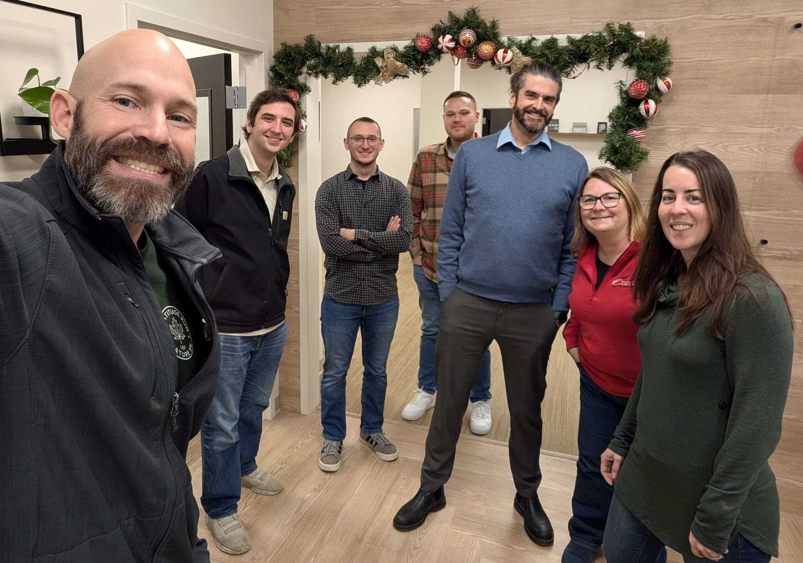 Staff at Hurricane Meeting