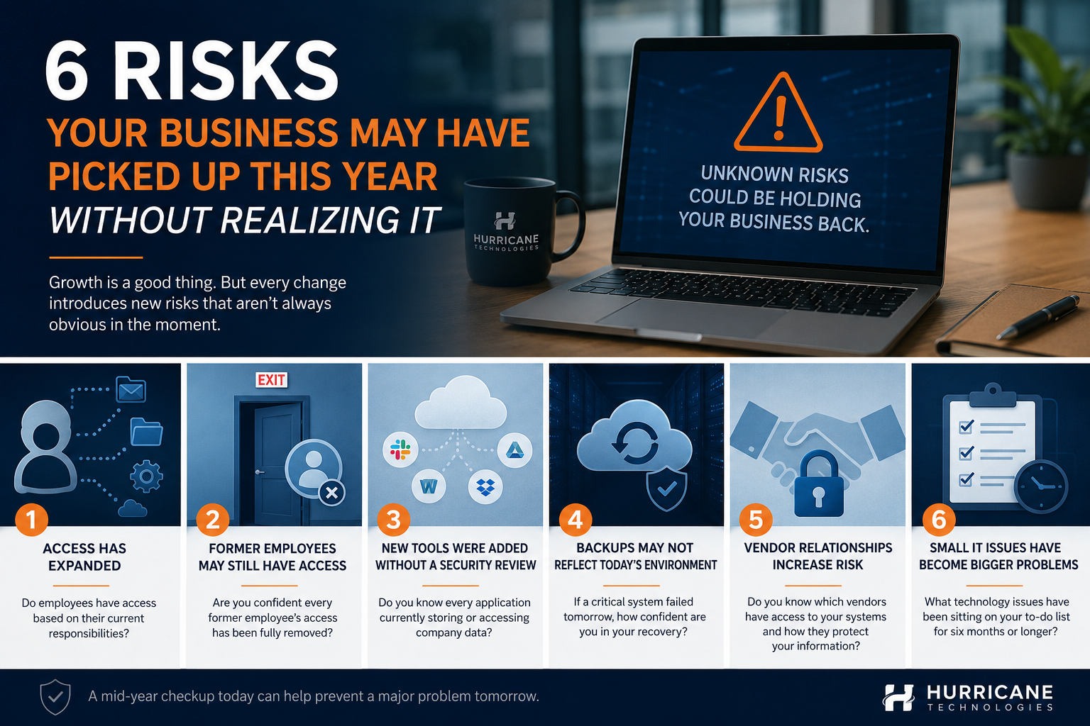 6 Risks your business didn't have at the beginning of the year